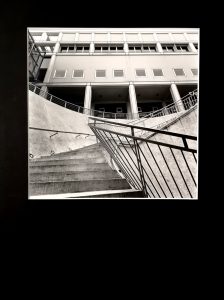 Stairs 2,Sw Fotografie auf Pe Papier 