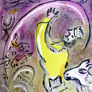 Marc Chagall, Salomon, Farblithografie