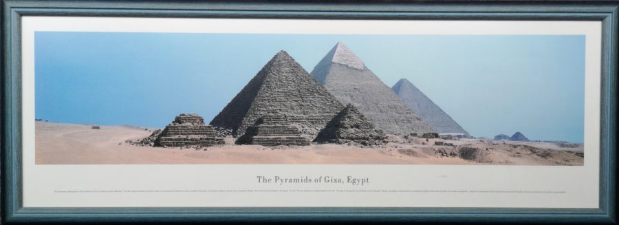 The Pyramid of Giza, Egypt, Fertigbild